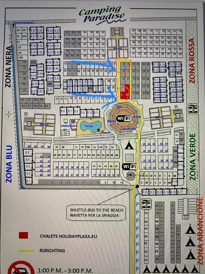 Zona Rosa 5 Chalet Mit Klimaanlage Und Wlan فياريجيو المظهر الخارجي الصورة